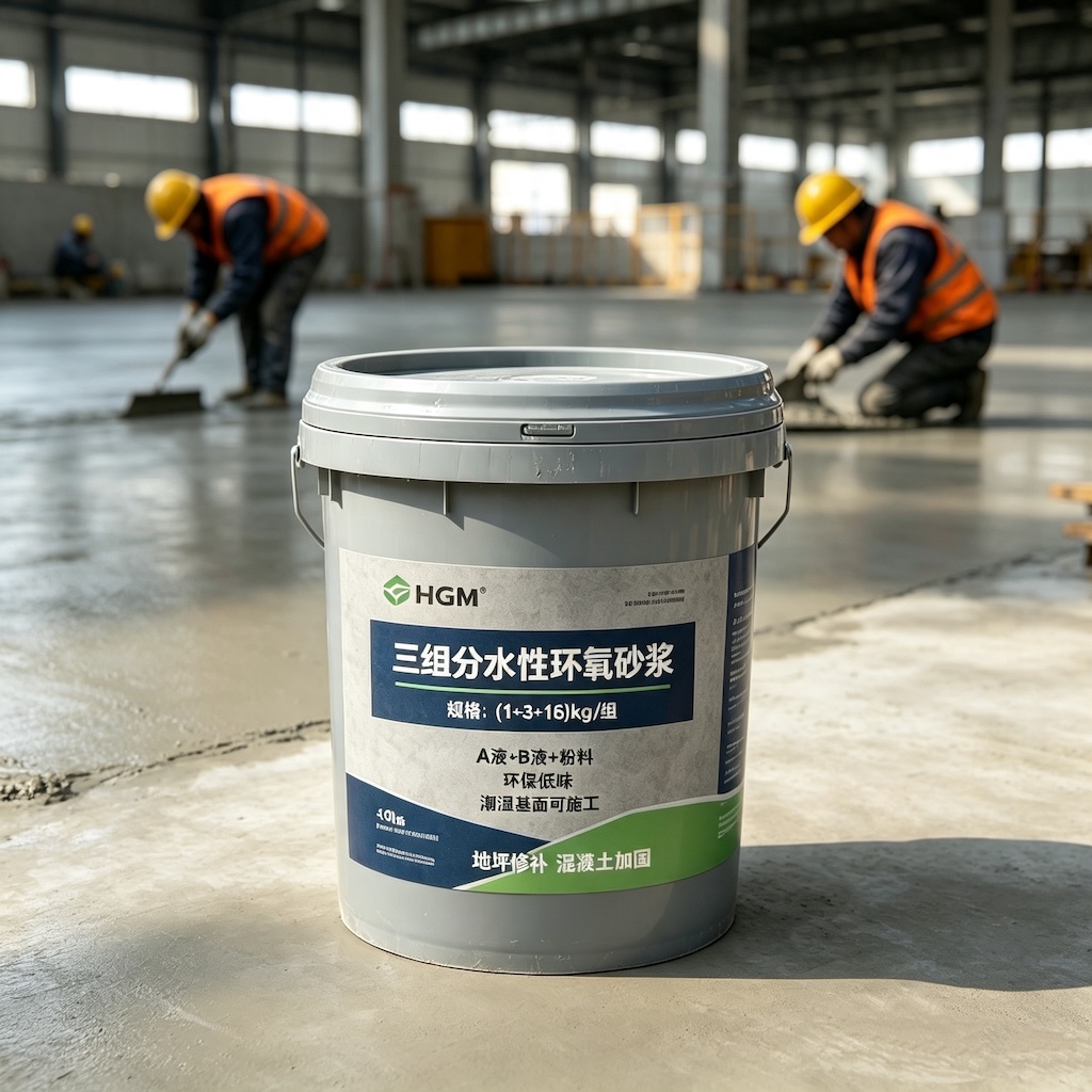 子洲三组份水性环氧砂浆